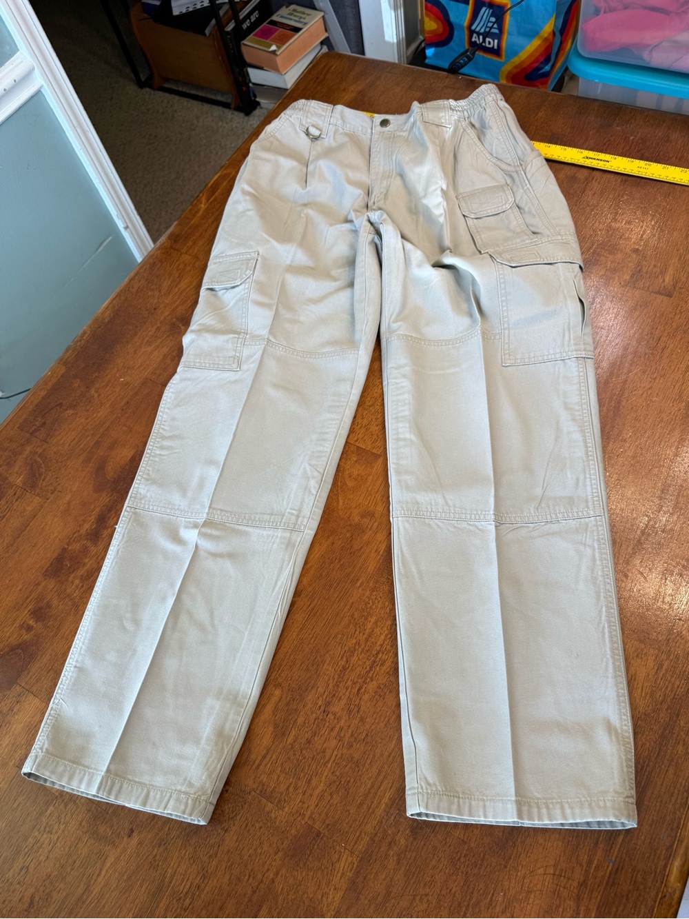 5.11 Tactical Mens Original Cotton Canvas Cargo Pants Khaki 32/32 100% cotton